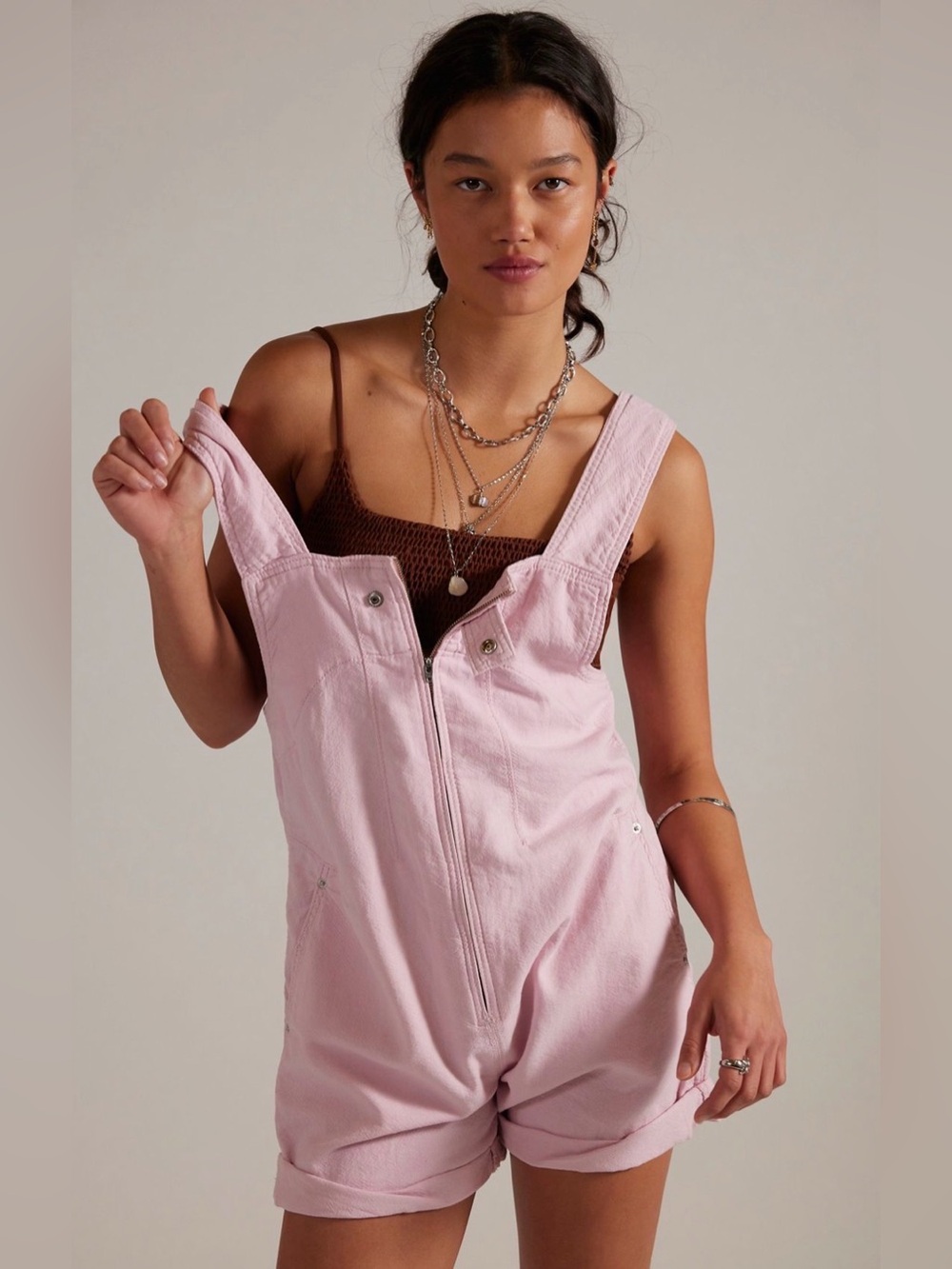 We the Free Jude Shortall NWOT pink parfait
